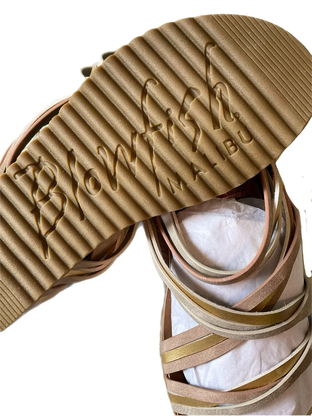 4 Earth Sandals by Blowfish Malibu + Orion Sz 8 NWT Strappy